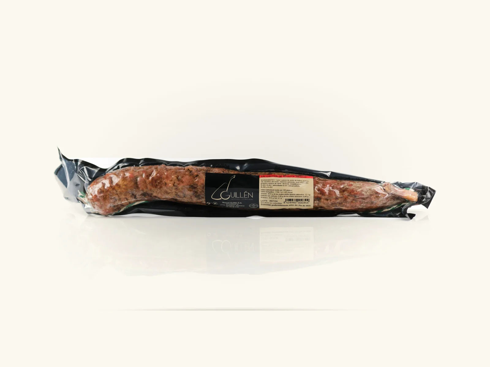 Salchichón de bellota ibérico, media pieza — the pack
